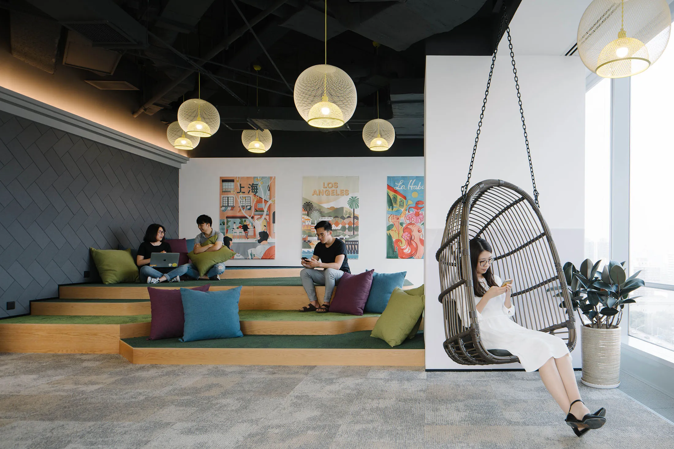 Airbnb's Beijing offices.