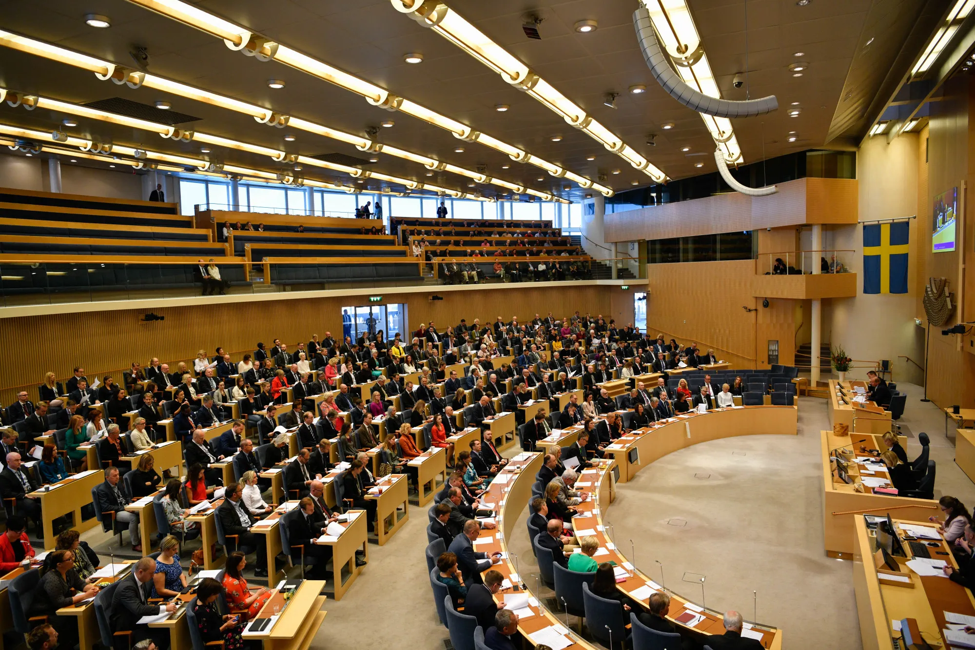 Sweden's legislature.