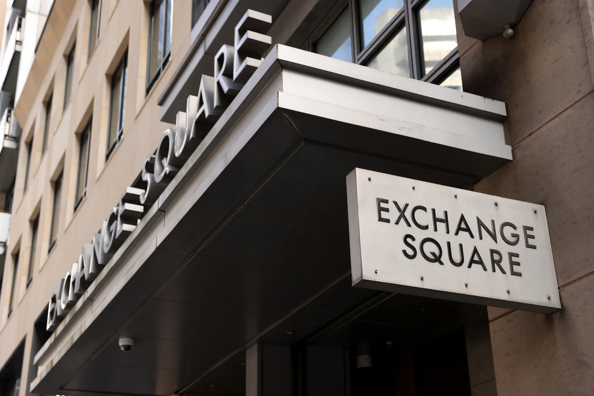 Signage at the Australian Securities Exchange.