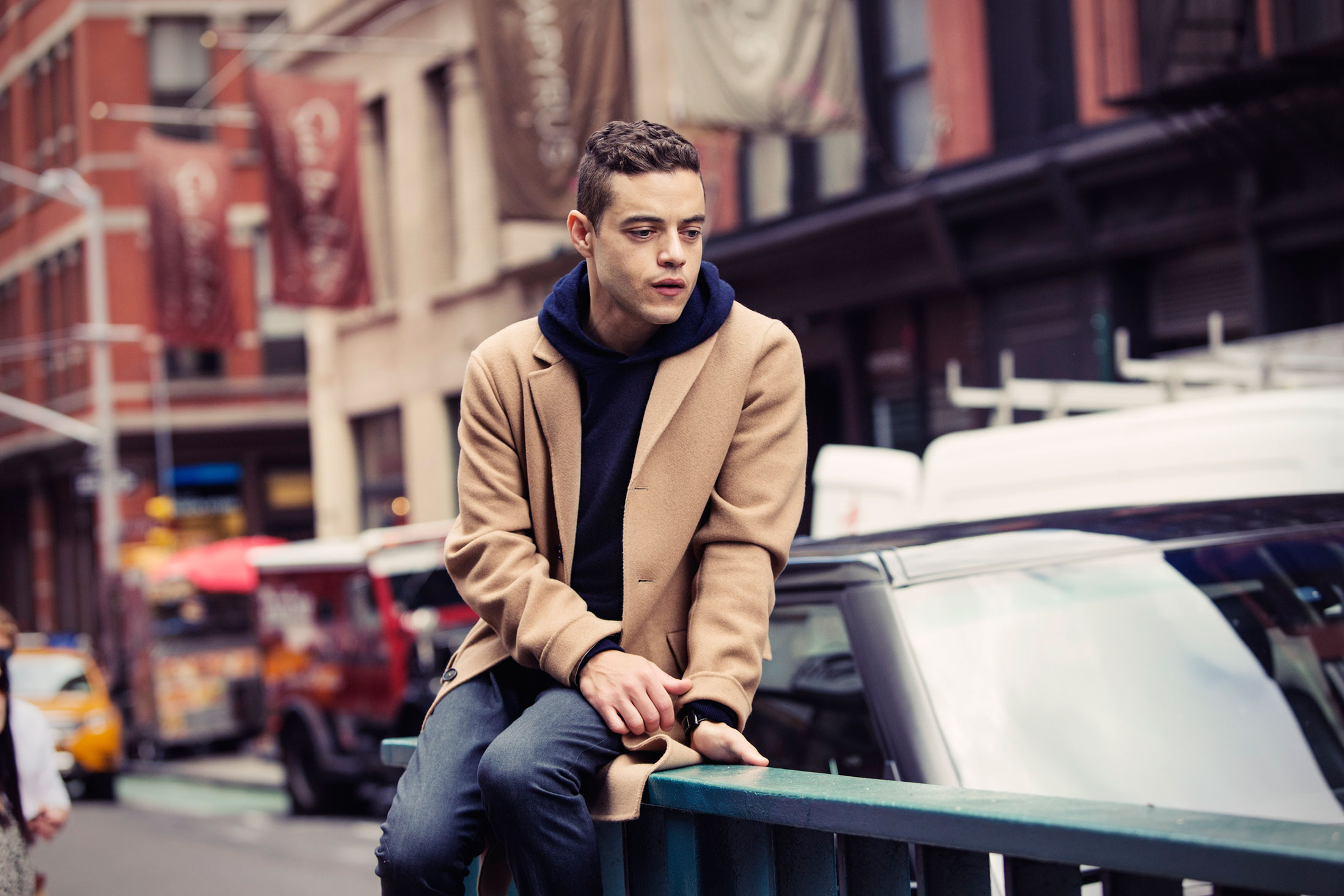 Mr. Robot Rami Malek Hoodie Jacket