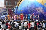 AKB48 performs at Universal Studios Japan (USJ) in Osaka on June 2, 2016.
