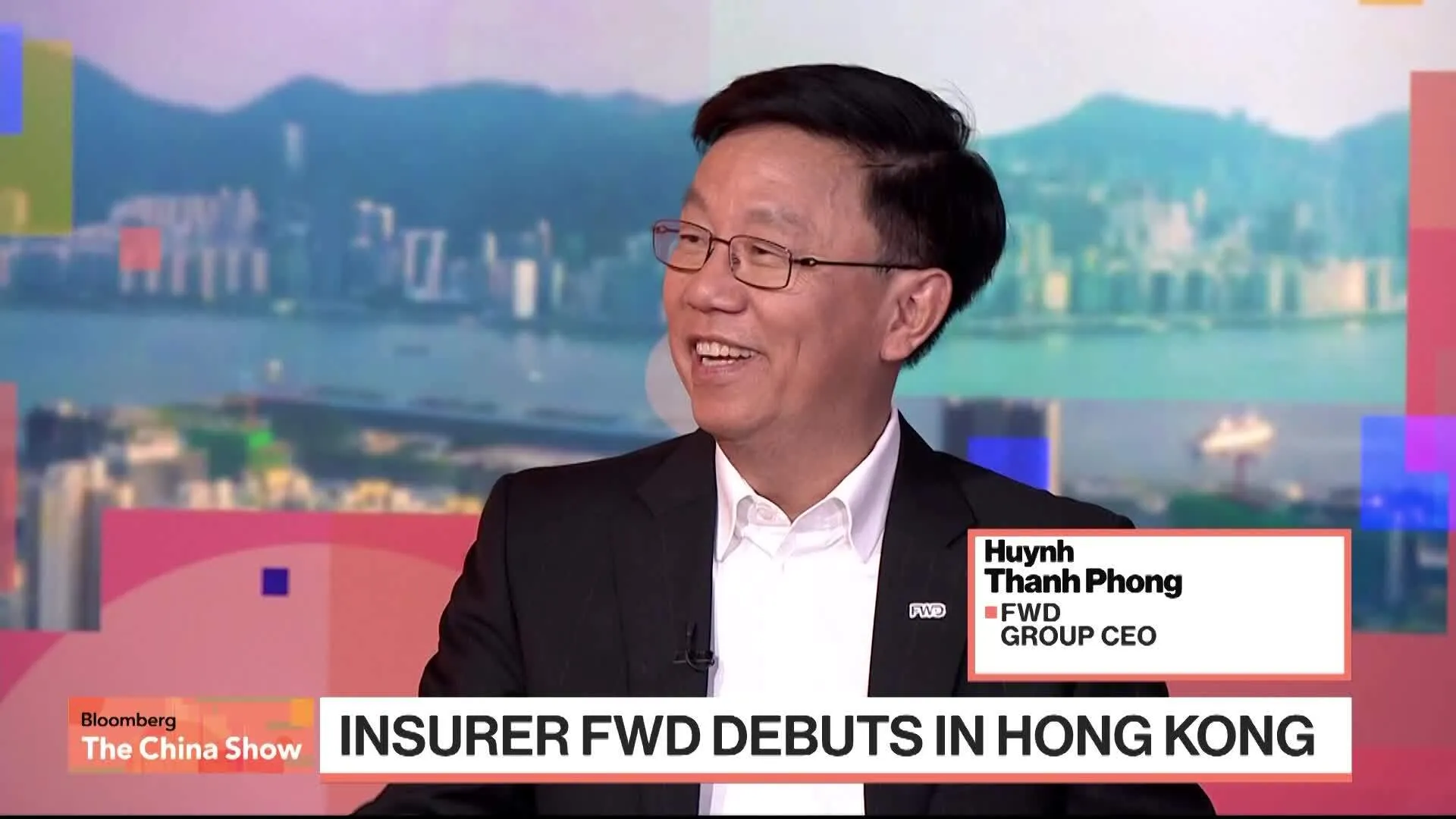Fwd Bloomberg Watch FWD Eyes China Market After 'Emotional' HK Debut - Bloomberg