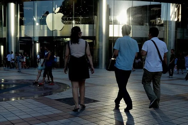 An Apple Store in Beijing