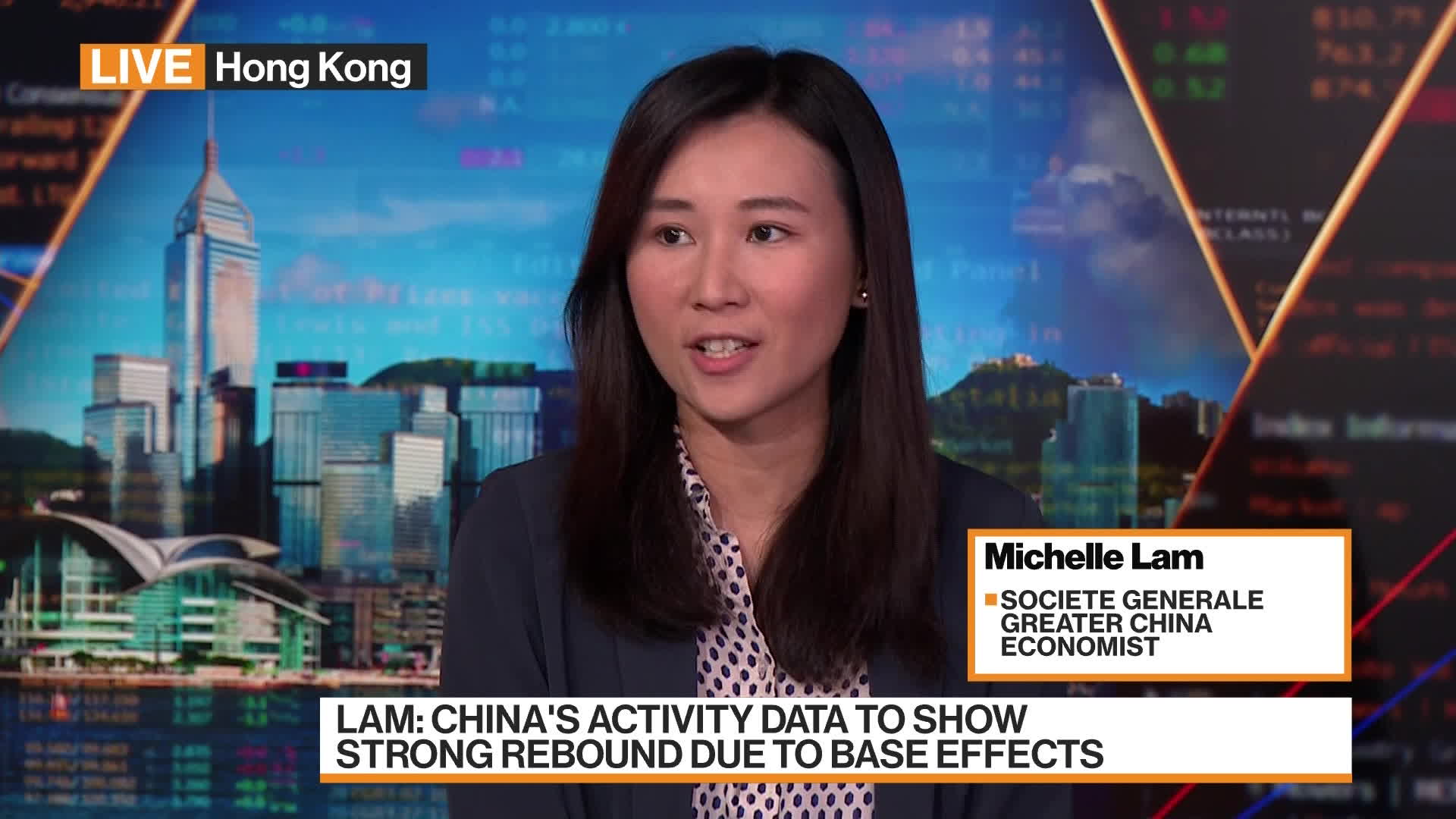 Watch Societe Generale's Lam Previews China's Activity Data - Bloomberg