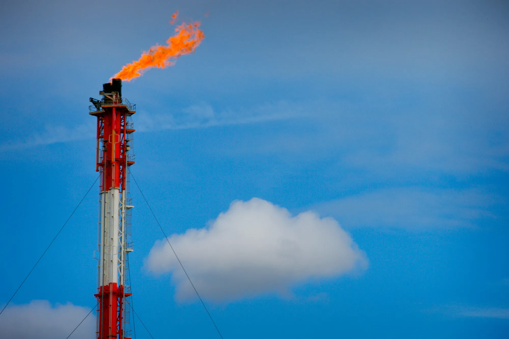 Views of the Queensland Curtis LNG (QCLNG) Project Site