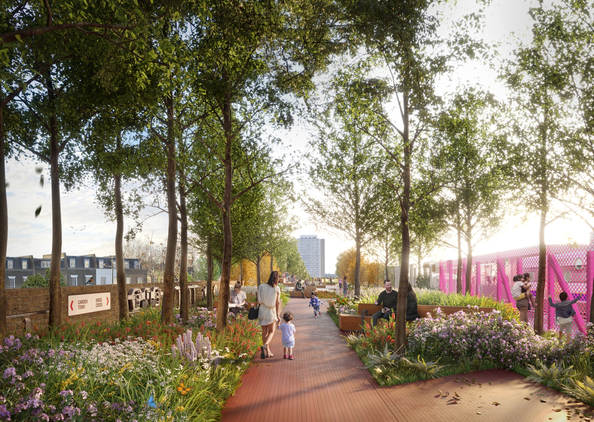 Walking NYC : The High Line Elevated Park (June 2021) 