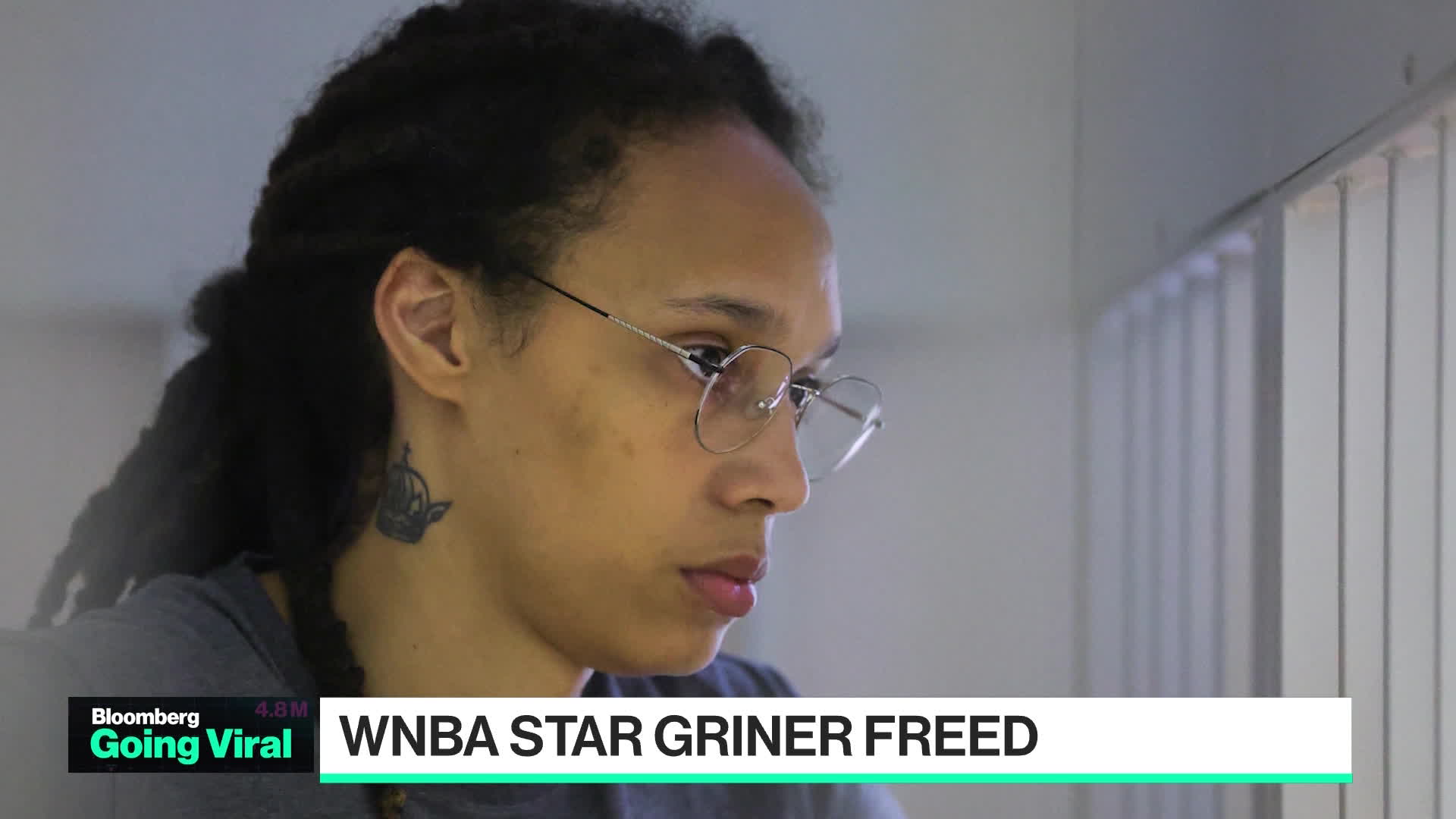 Watch Going Viral Brittney Griner Freed Bloomberg