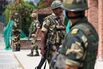 Indian soldiers in Srinagar in August. Kashmir has faced decades of separatist violence.