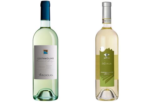 2013 Argiolas Costamolino Vermentino di Sardegna; 2014 Vigne Sarrau Vermentino di Gallura Superiore Sciala.