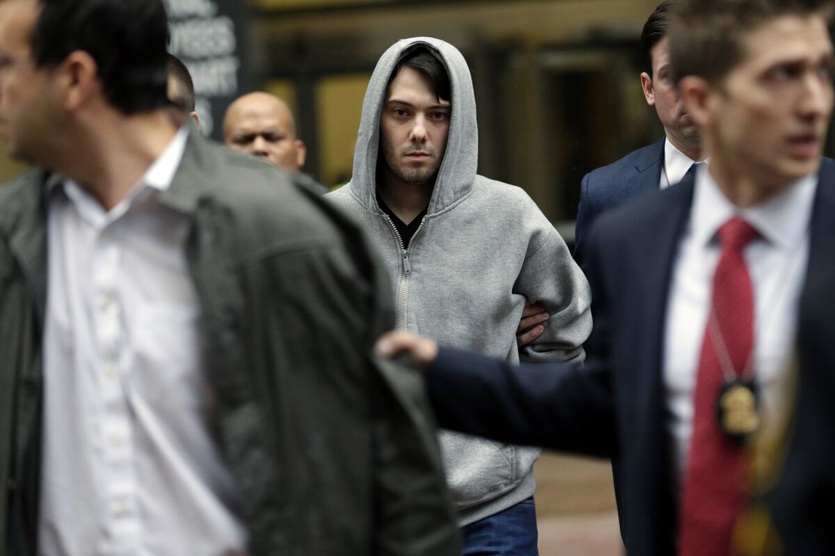 Martin Shkreli’s Journey From Pharma Exec to Inmate 87850 053 Bloomberg
