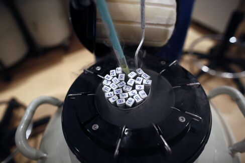 The recession, and loose regulation amid government spending cuts, may have helped the fertility industry. Photographer: Kostas Tsironis/Bloomberg