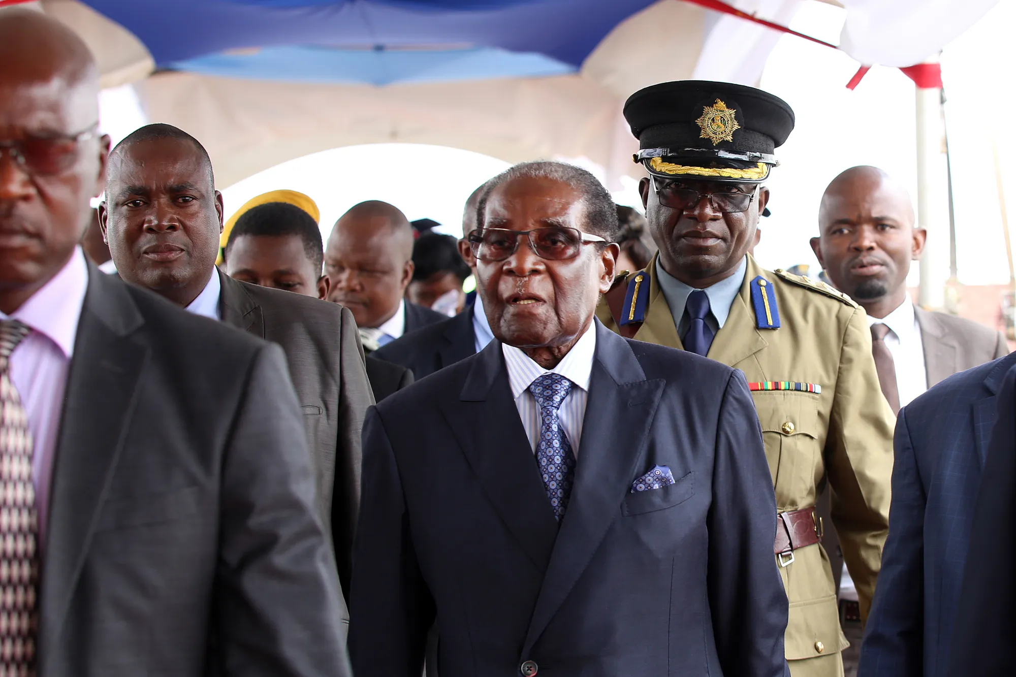 Robert Mugabe on Nov. 17.