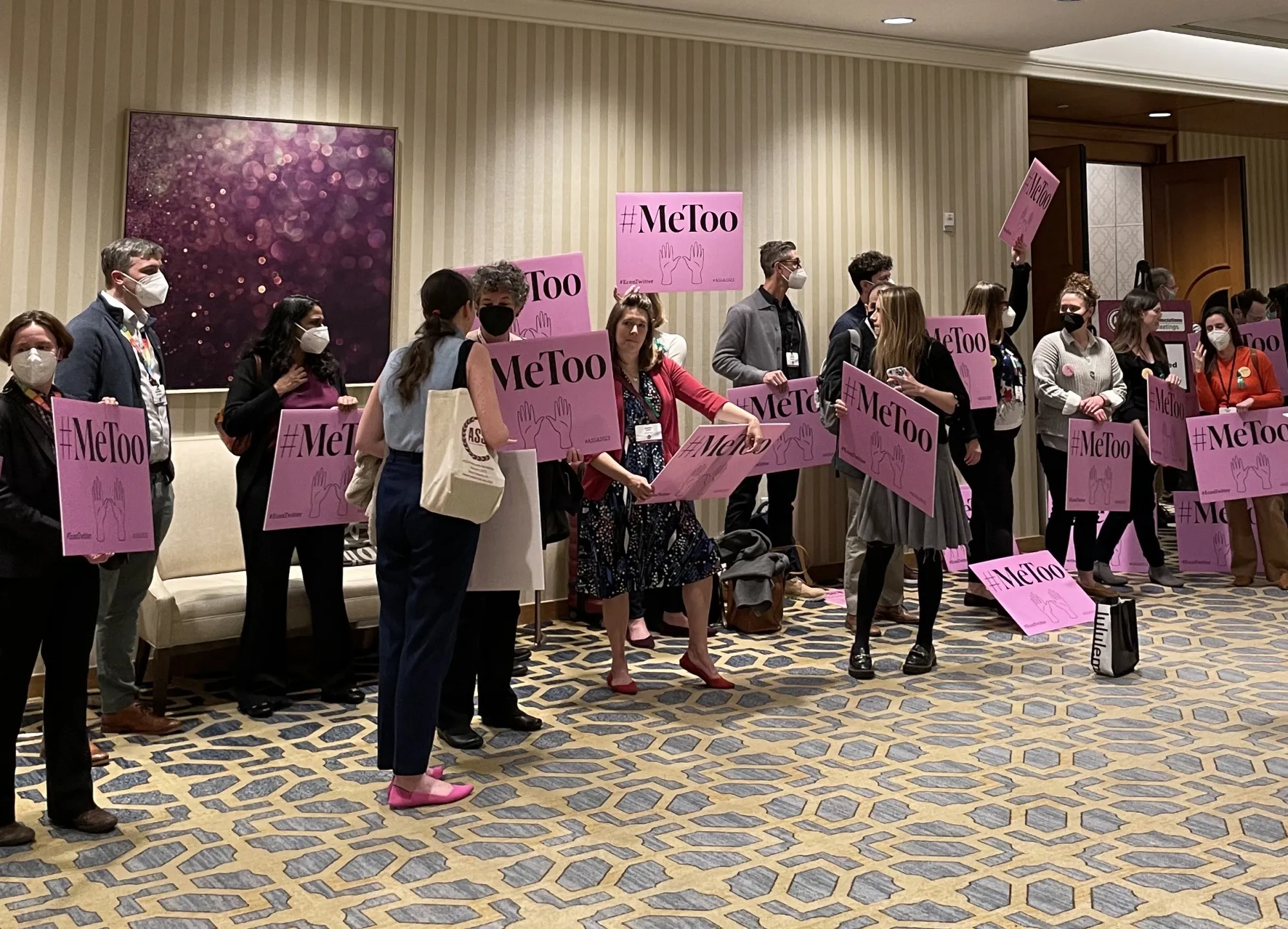 Economists call for more action on harassment at the 2023 American Economic Association meeting.
