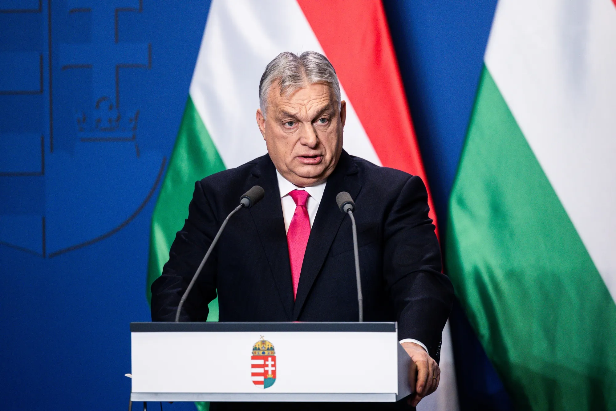 Viktor Orban in Budapest on Jan. 5.
