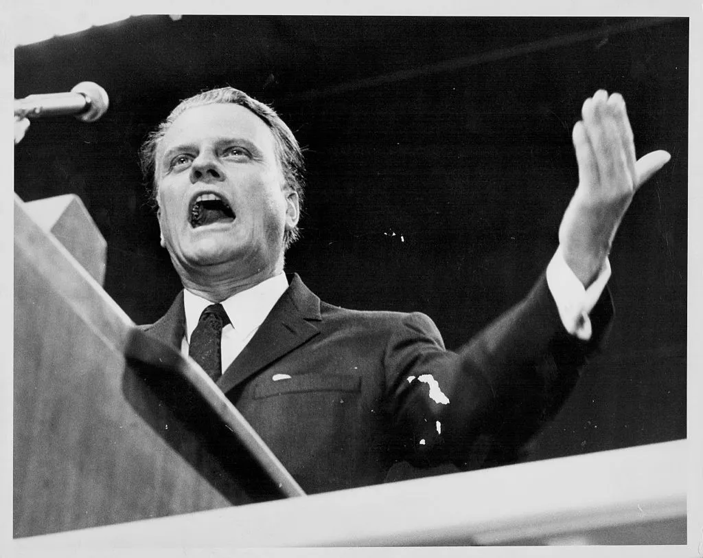 Billy Graham, in June 1960.
