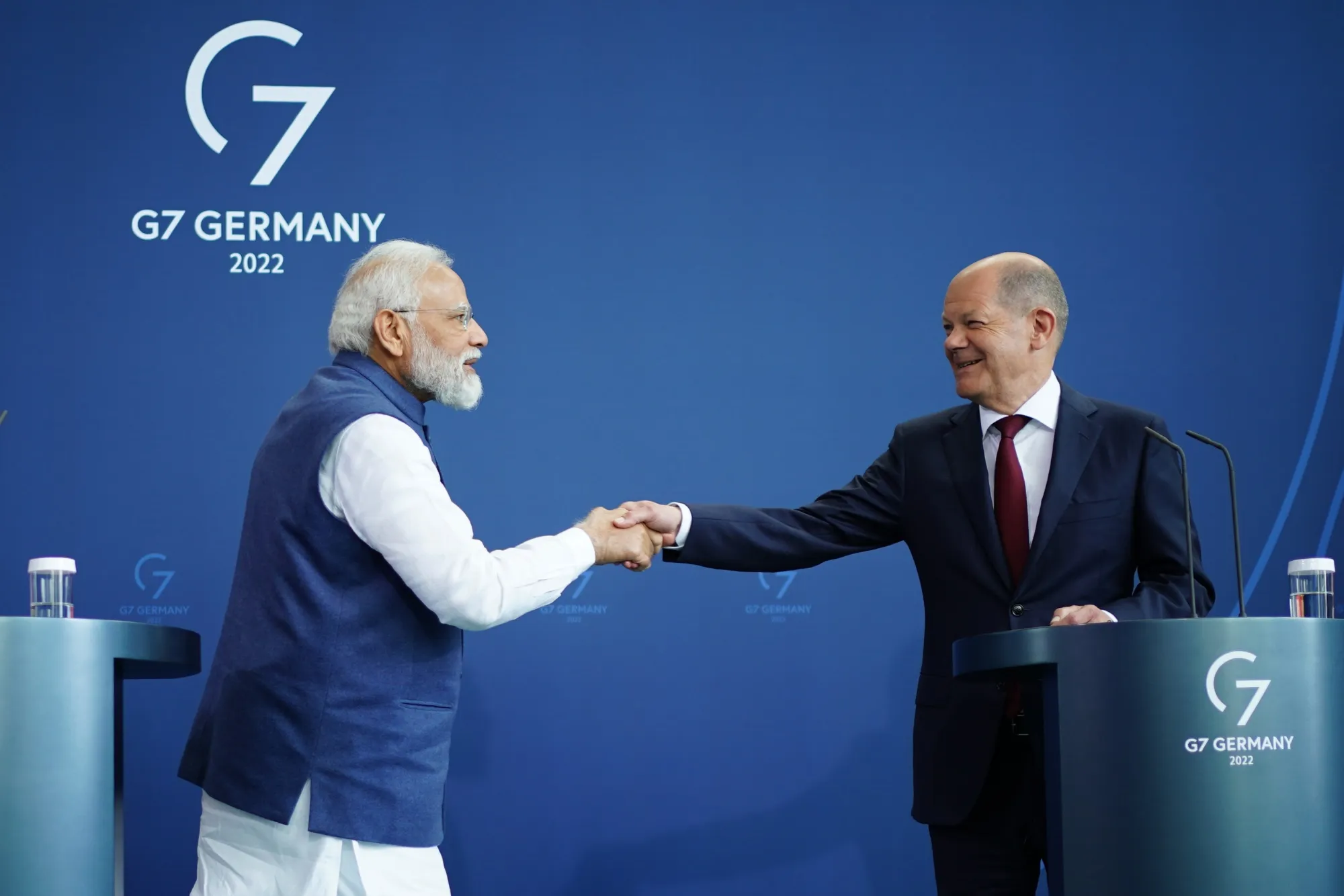 Modi and Scholz, allies in waiting.