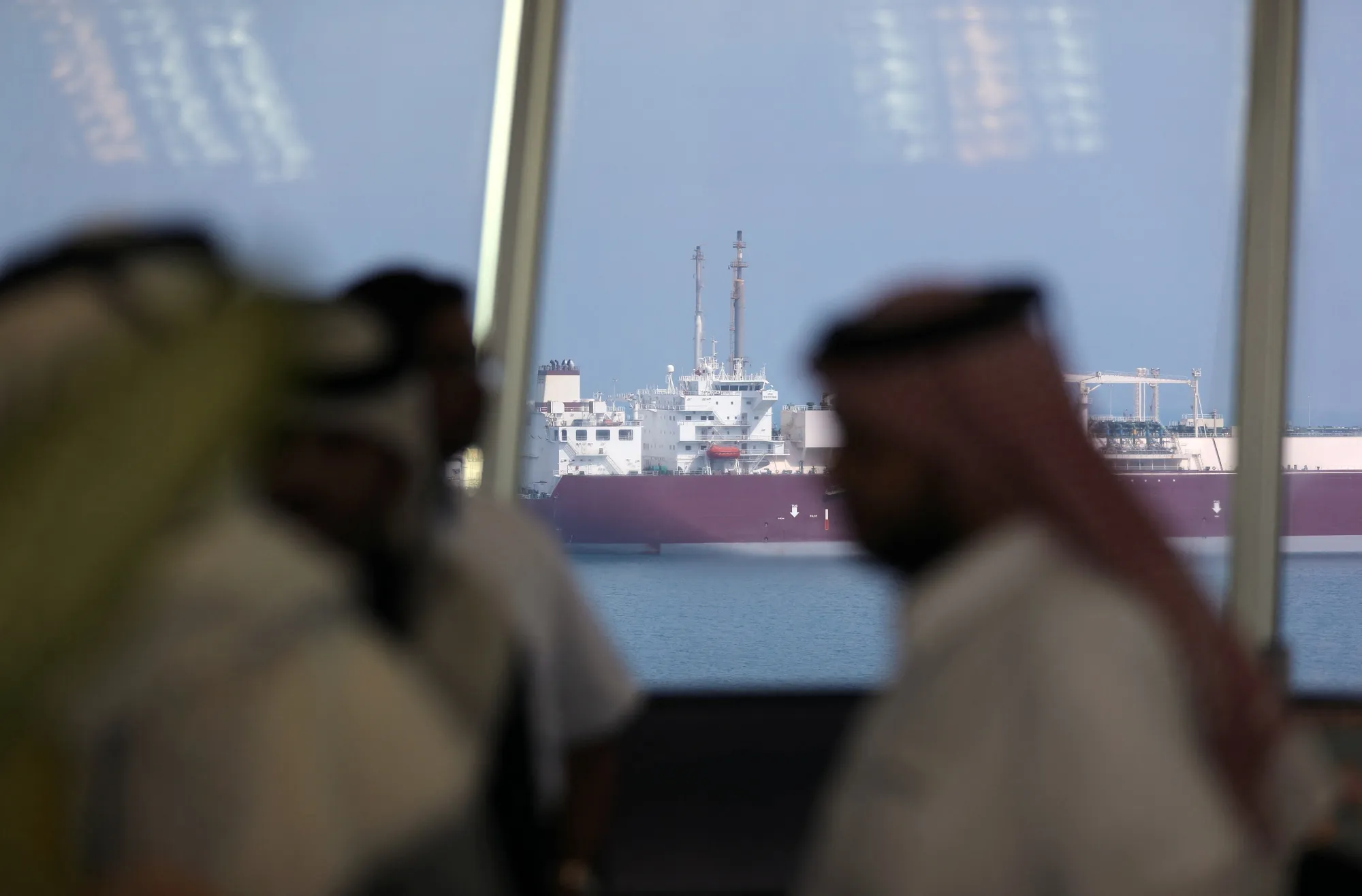 Ras Laffan Industrial City, where&nbsp;Qatar produces liquefied natural gas.