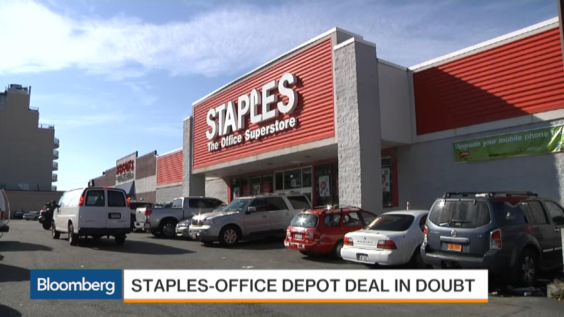 Watch StaplesOffice Depot Deal in Doubt as FTC Moves to Block Bloomberg