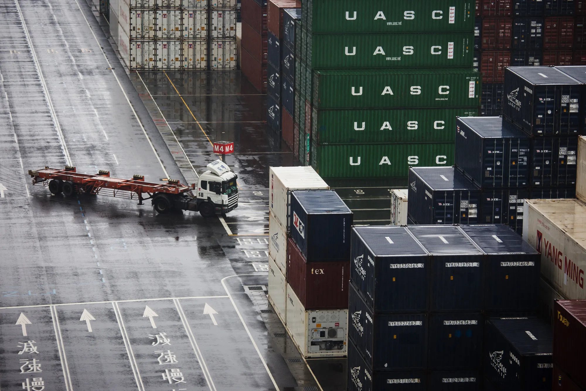 Operations At the Kaohsiung Port Ahead Of Finalized GDP Figures