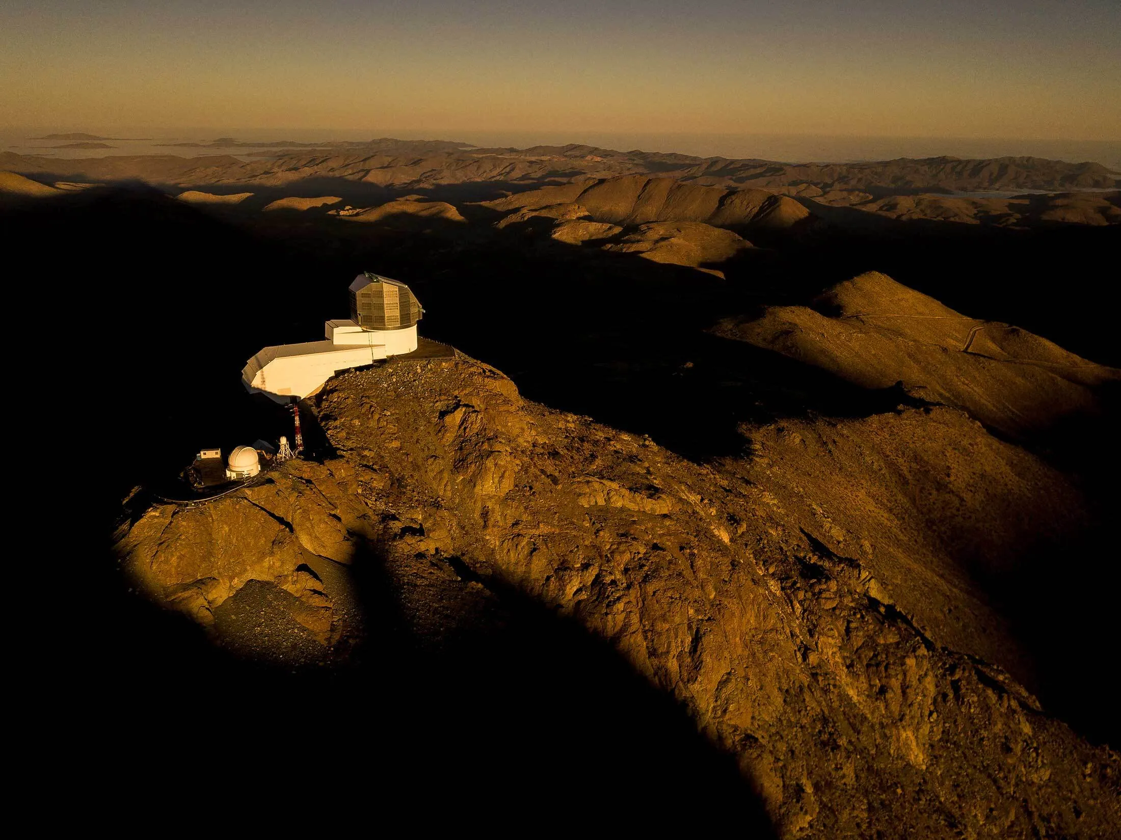 The Vera C. Rubin Observatory in Chile.