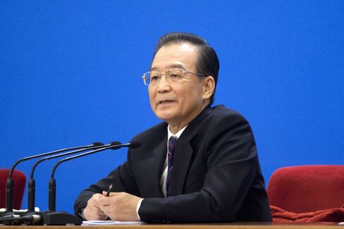 Chinese Premier Wen Jiabao