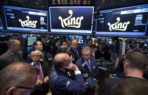 Traders Wait for Trading to Start at the New York Stock Exchange