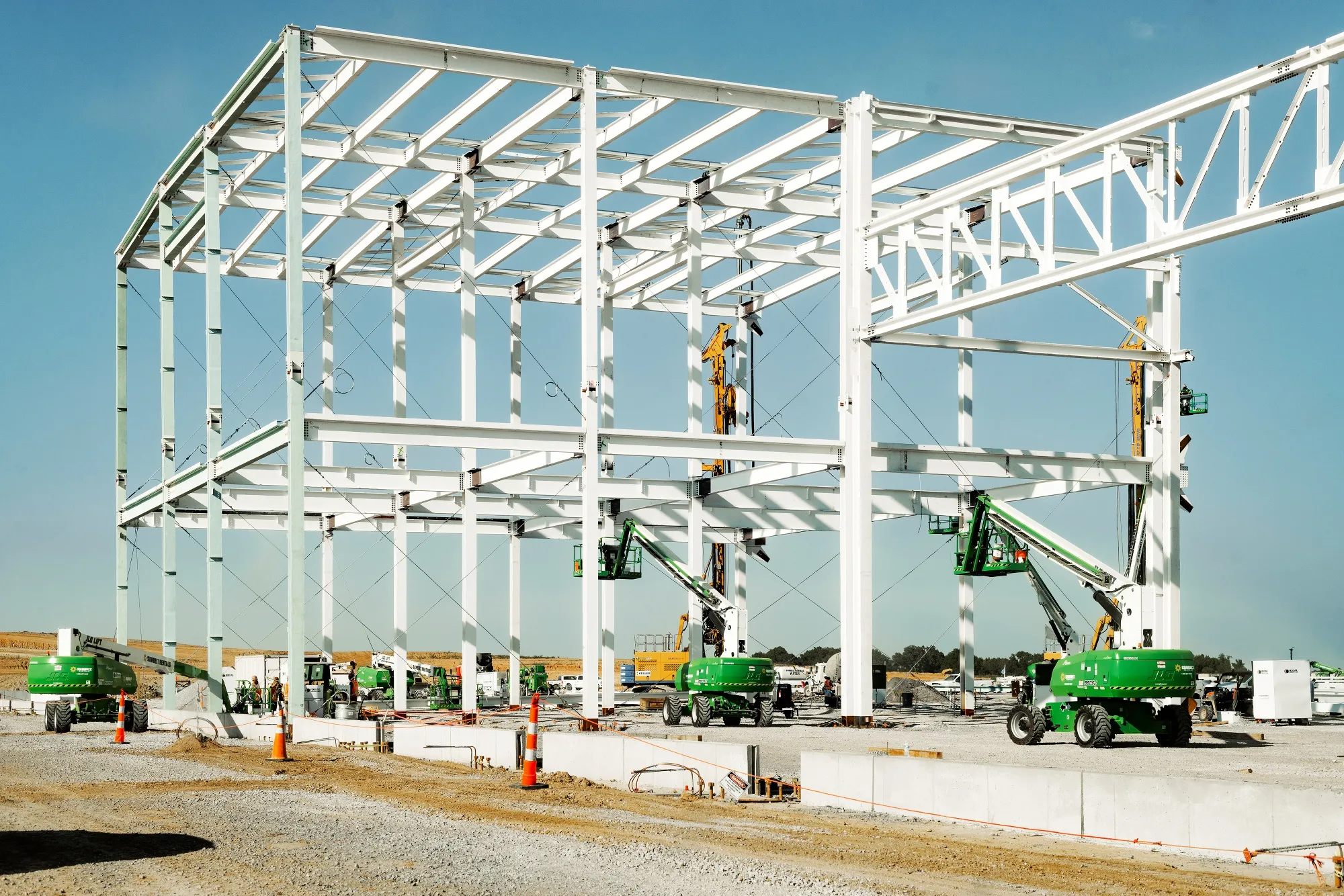 Construction of Ford’s electric-vehicle manufacturing complex in Tennessee has begun.