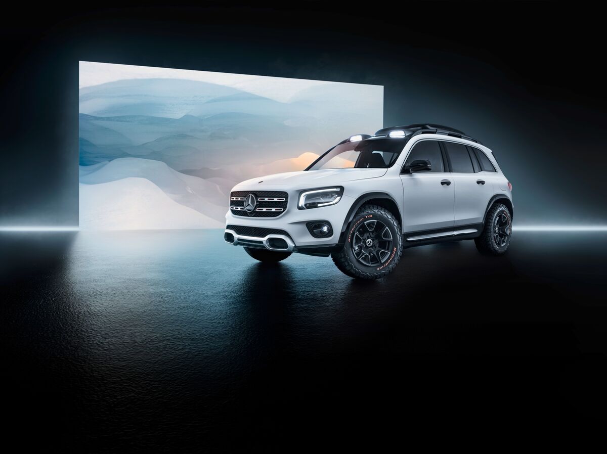 Mercedes Goes For Offroad Looks On Compact Suv In China Bloomberg