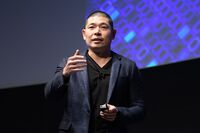 Masayoshi Son Delivers Keynote At Annual SoftBank World Event