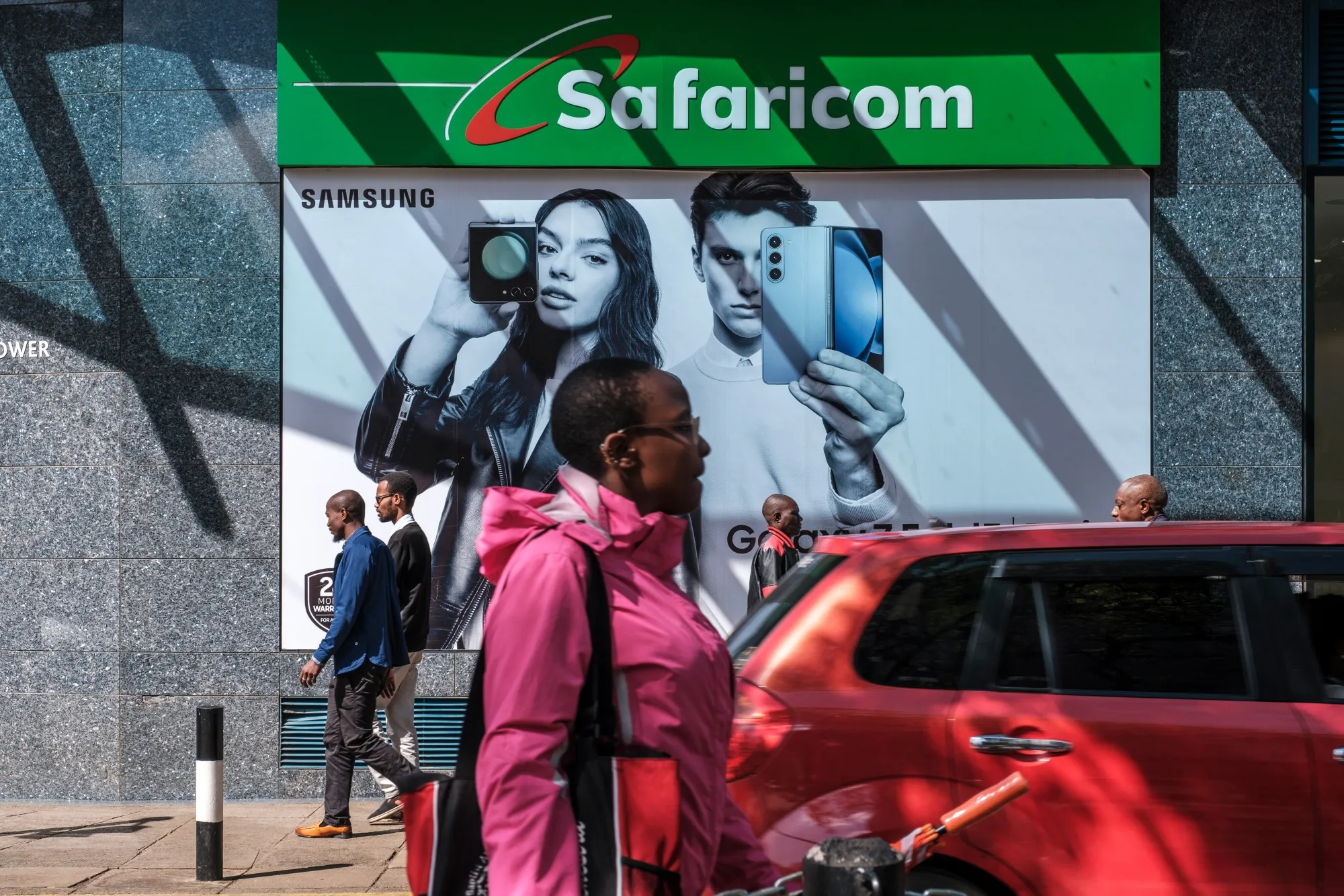 A Safaricom Plc store in Nairobi.