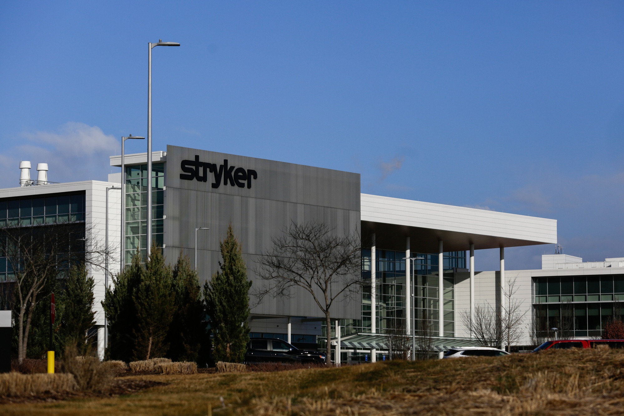 The Stryker headquarters in Portage, Michigan. Photographer: Kristen Norman