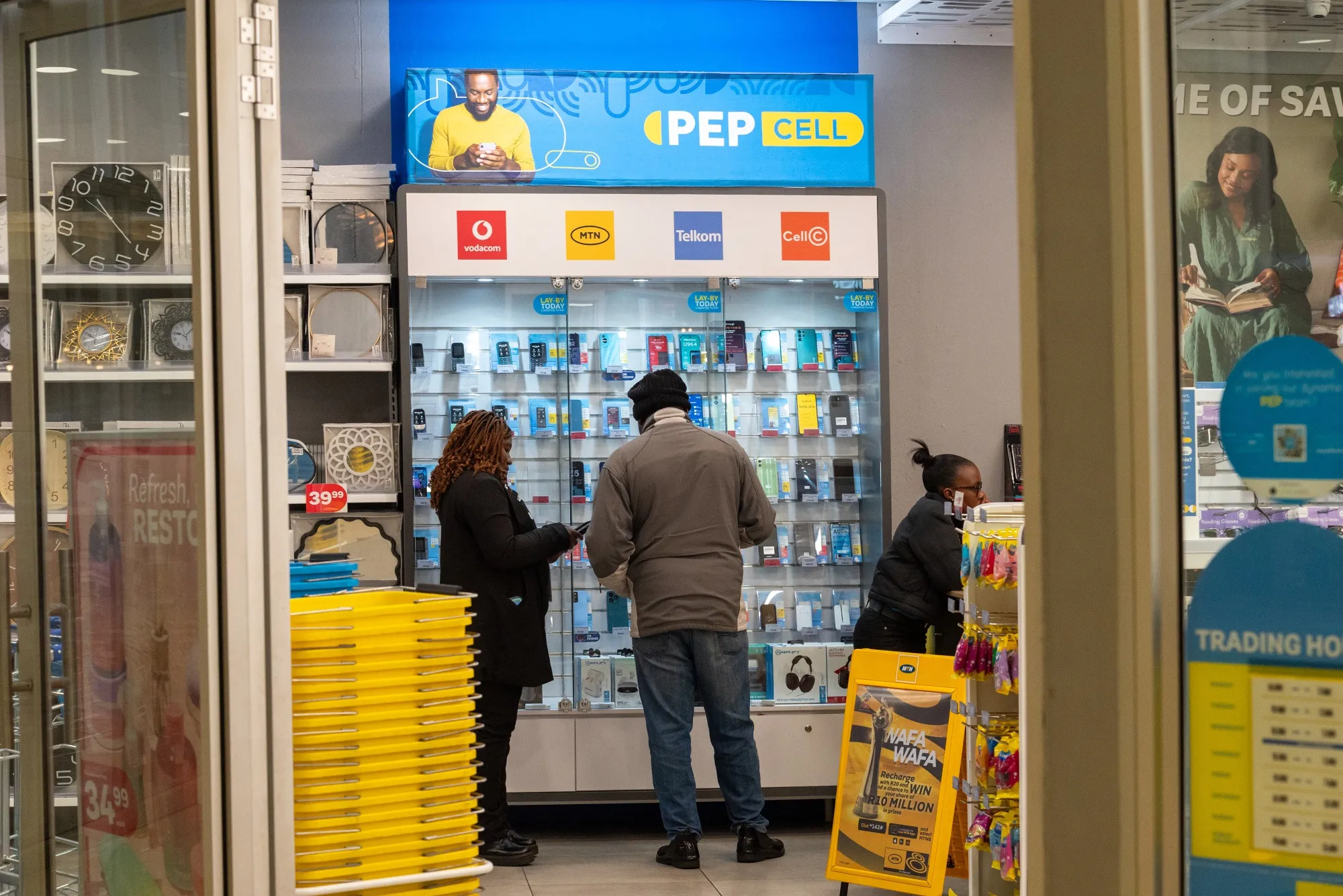 Pepkor&nbsp;already sells smartphones.