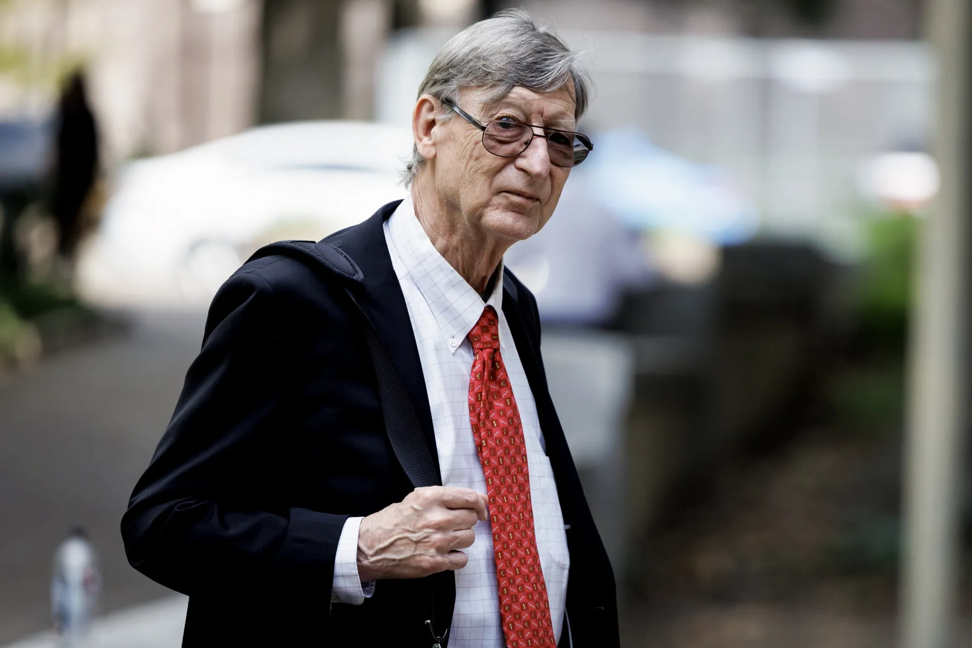 Hal Varian, chief economist at Google, arrives to federal court in Washington, DC,&nbsp;on Tuesday.