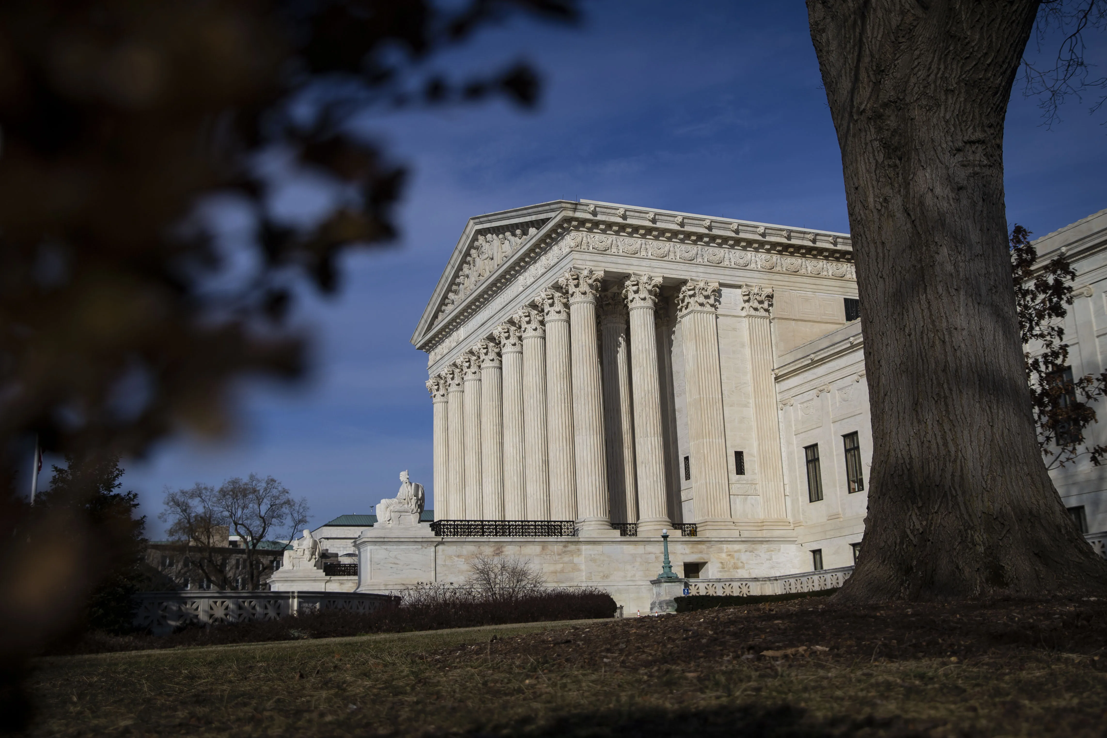 The U.S. Supreme Court building stands in Washington, D.C., U.S.