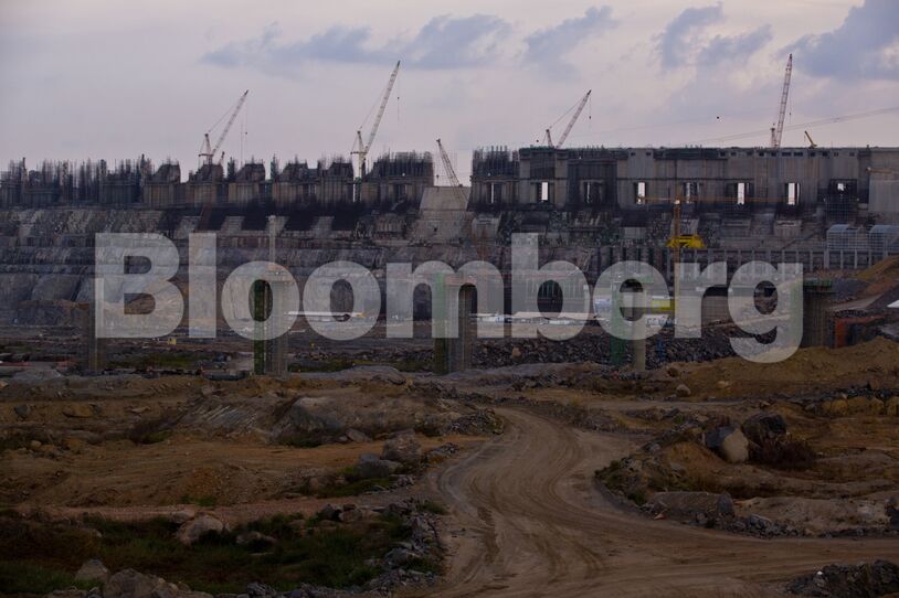 Construction At The Belo Monte Hydroelectric Dam