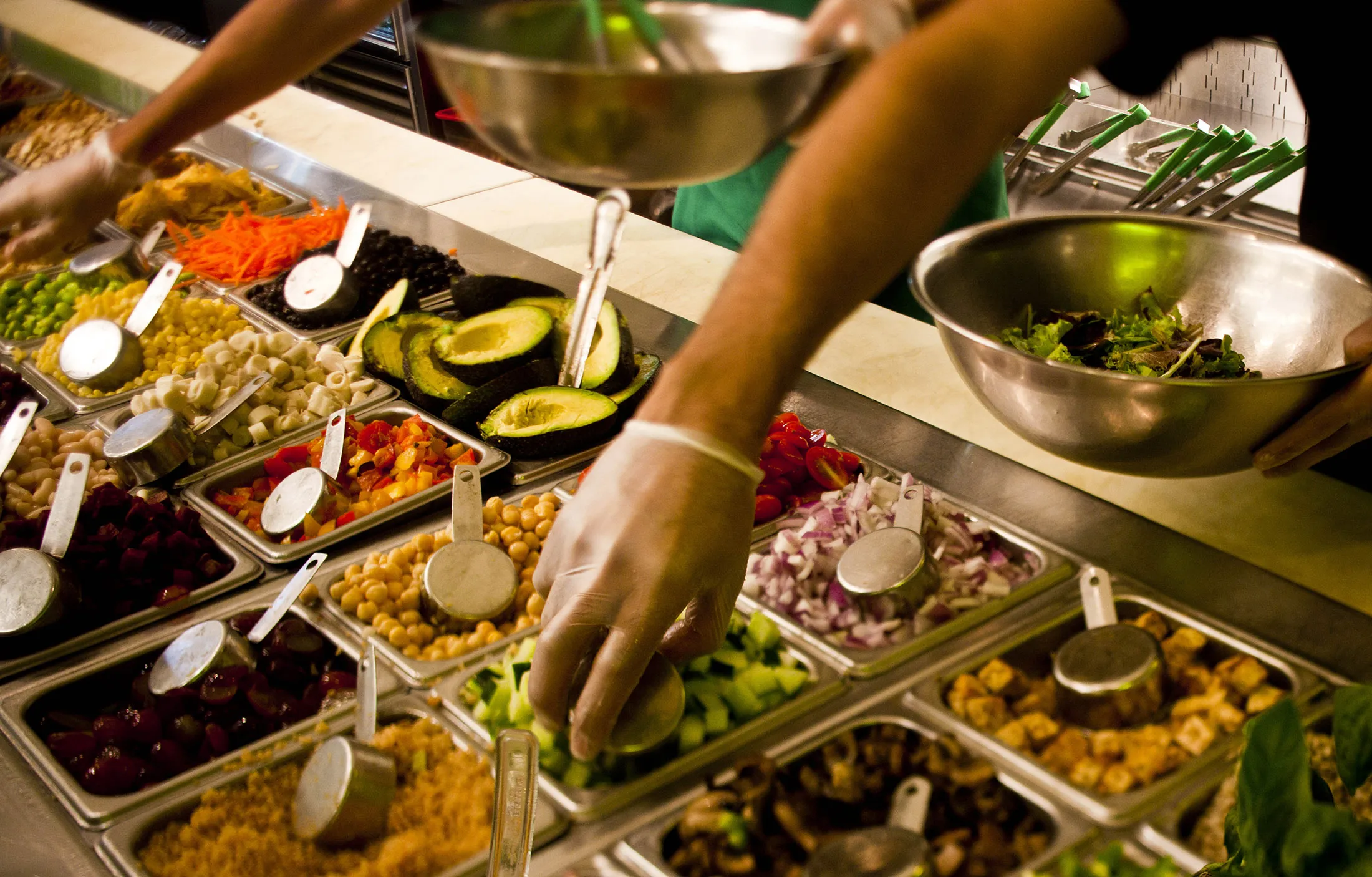 Sweetgreen restaurant in Bethesda, Maryland.
