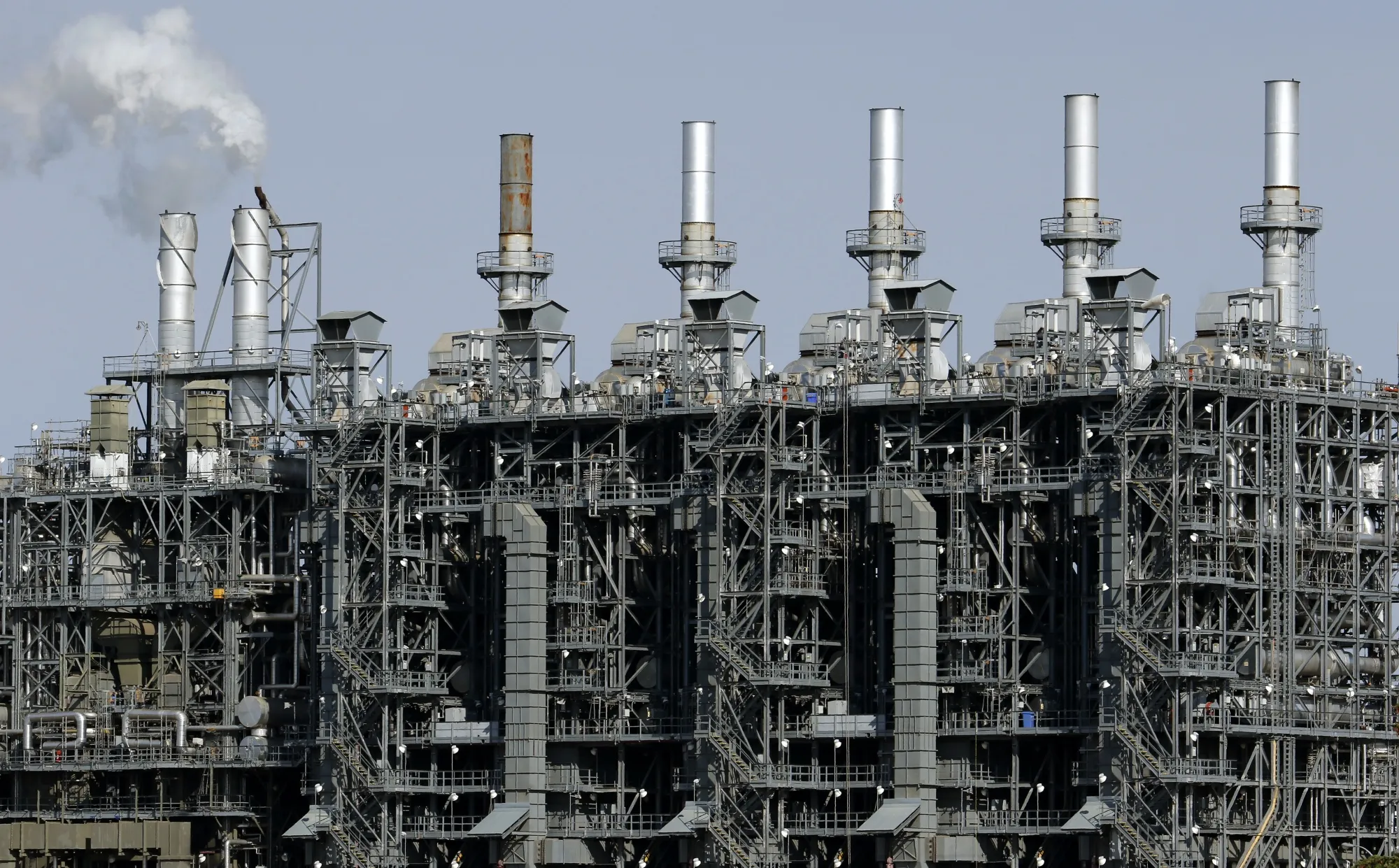The Dow Canada chemical plant in Fort Saskatchewan, Alberta.