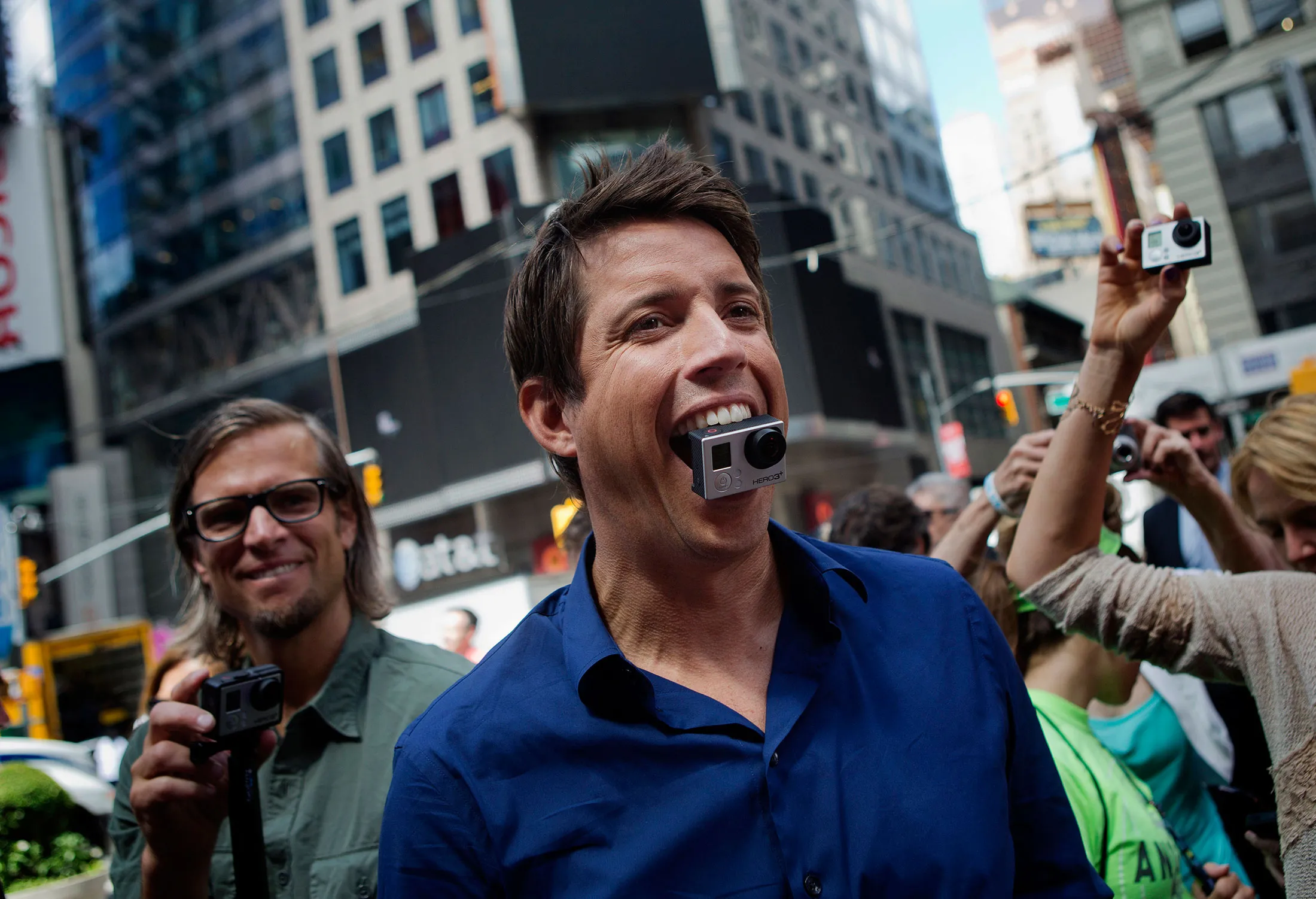 Nick Woodman, founder and chief executive officer of GoPro Inc., tops the list as the highest-paid executive in 2014.
