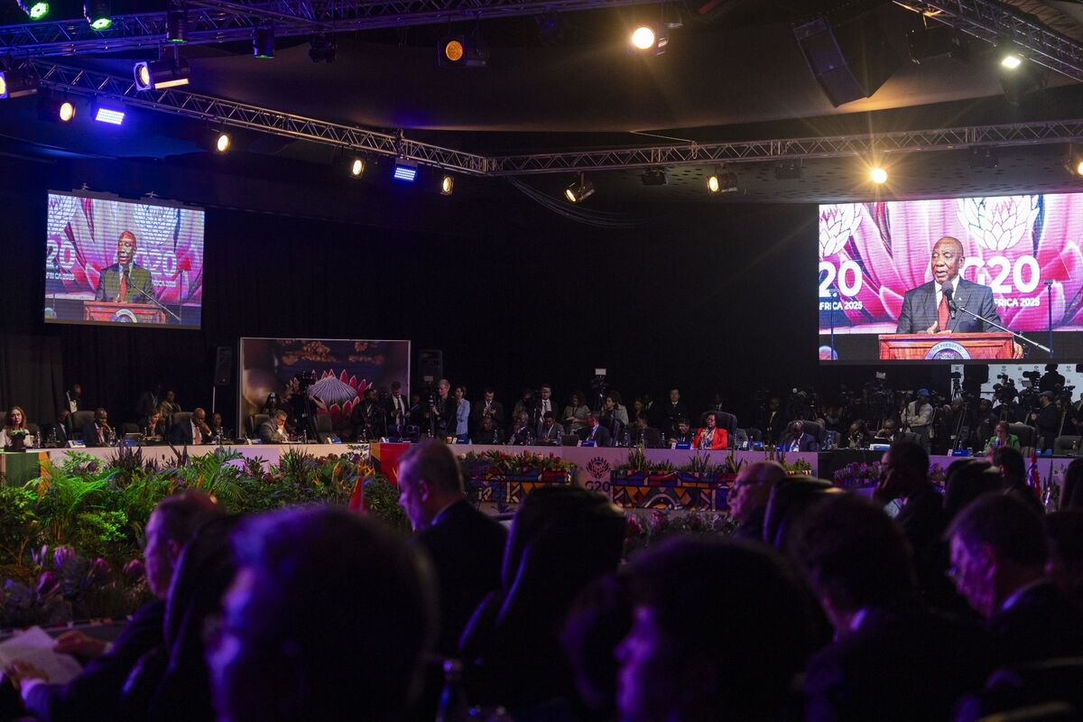 G-20 Puts on Show of Unity Amid Trump's Assault on Global Order - Bloomberg