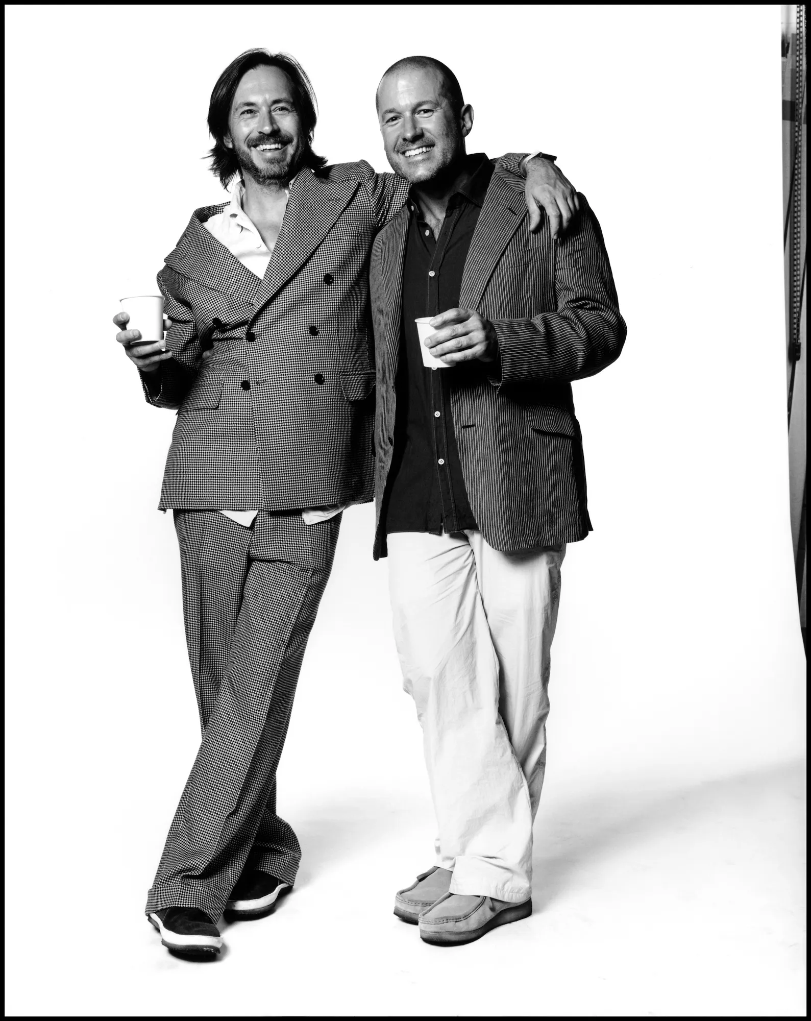 Jony Ive, right, and Marc Newson.