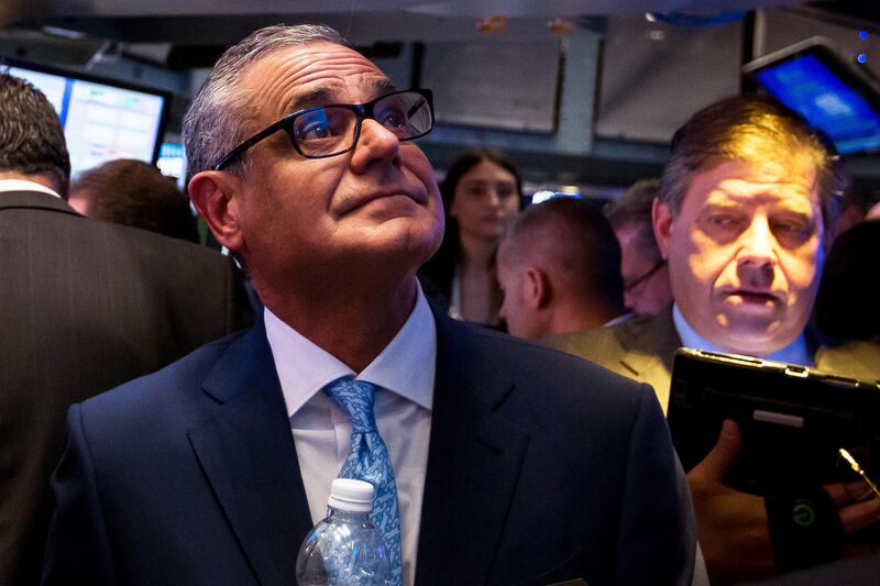 Trading On The Floor Of The NYSE As U.S. Stocks Mixed While Traders Look Past GDP