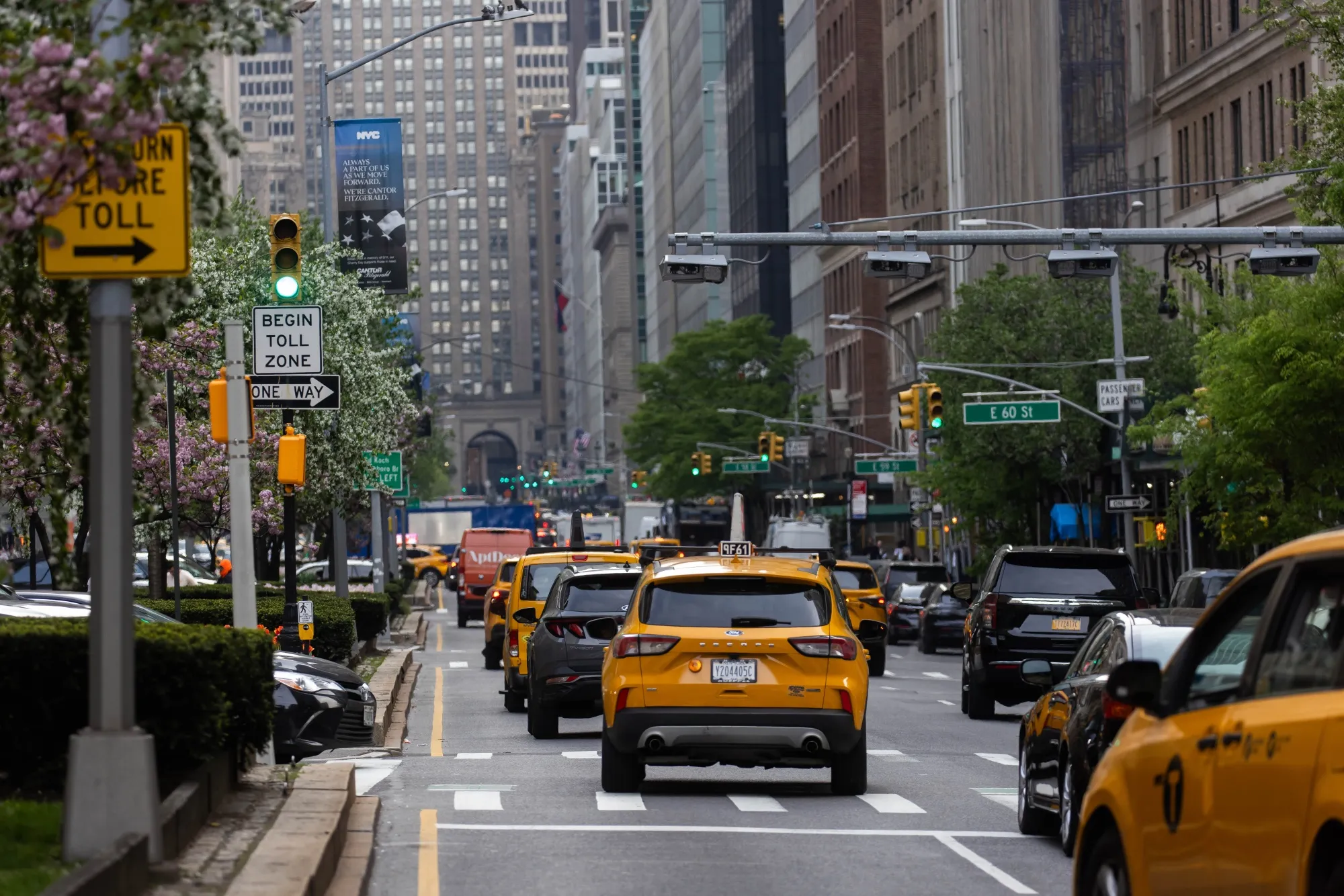 E-ZPass readers and license plate-scanning cameras&nbsp;in New York.