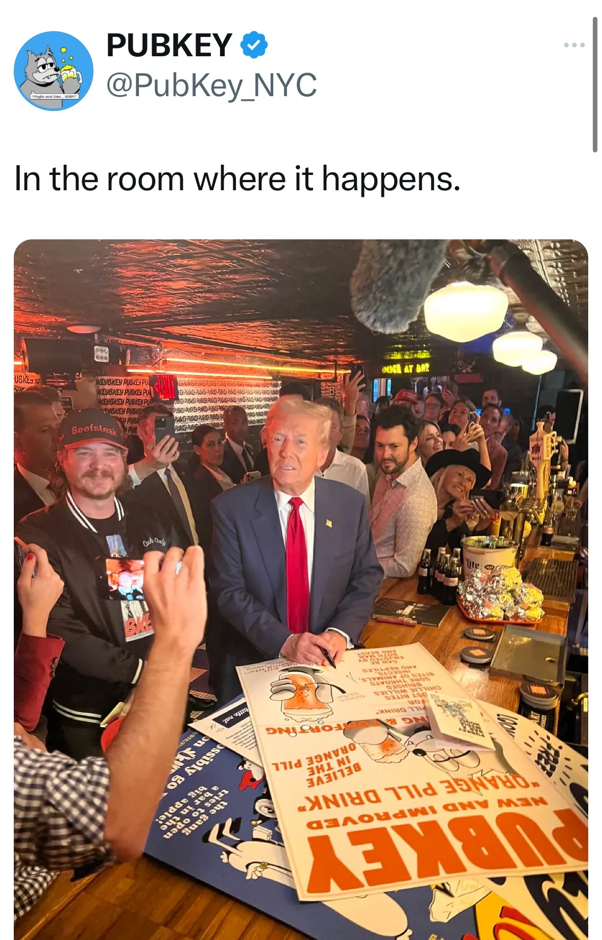 Donald Trump Walks Into a (Bitcoin) Bar - Bloomberg