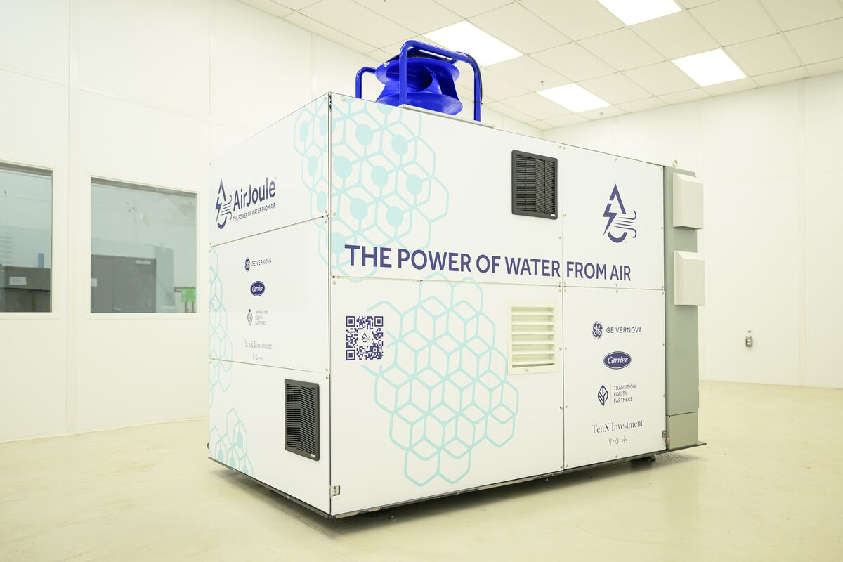 H2O-From-Air Technology to Supply Water-Stressed Suburbs