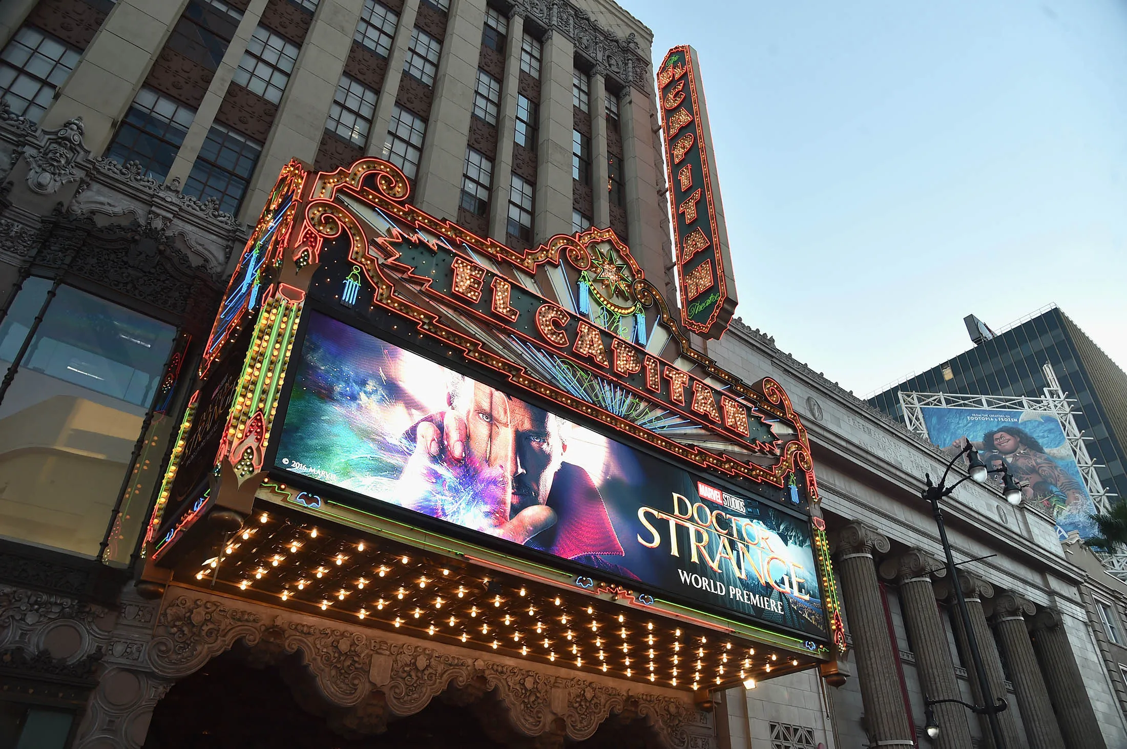 Doctor Starnge World Premiere in Hollywood on Oct. 20.
