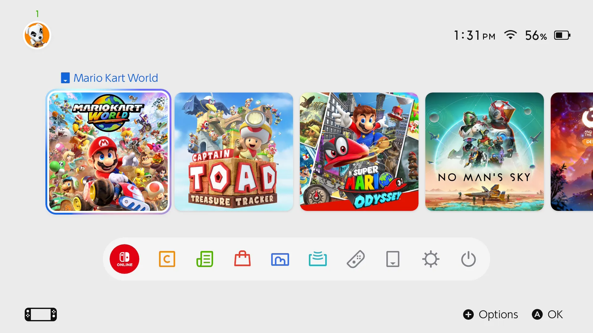Світ Mario Kart на Nintendo Switch 2