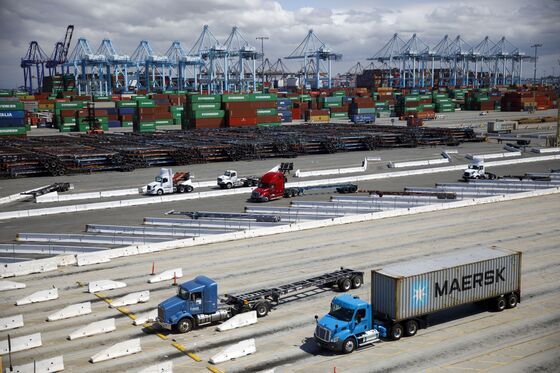Trade War Turns Seasons Upside Down for Truckers at L.A. Port