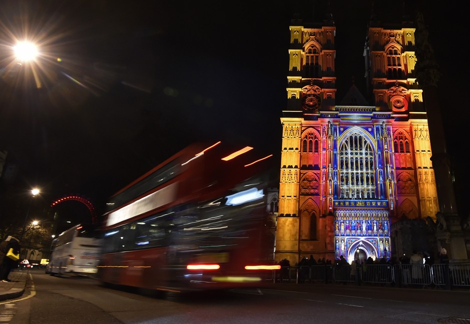 Patrice Warrener's &quot;The Light of the Spirit&quot; illuminates Westminster Abbey from January 14-17.