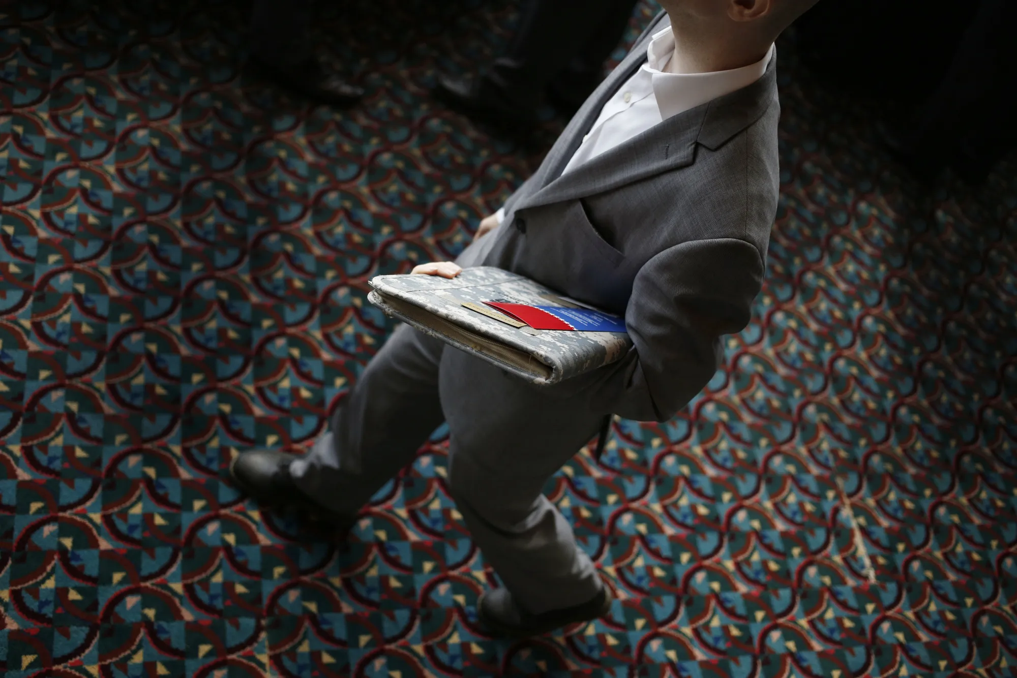 Inside A Recruit Military Veterans Job Fair As Jobless Claims Figures Are Released 