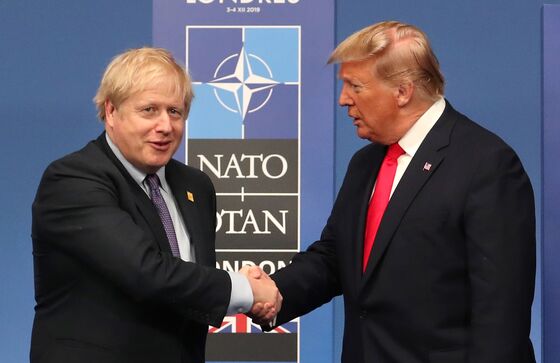 Boris Johnson Set to Test Bond With Trump Over Huawei’s Role in UK
